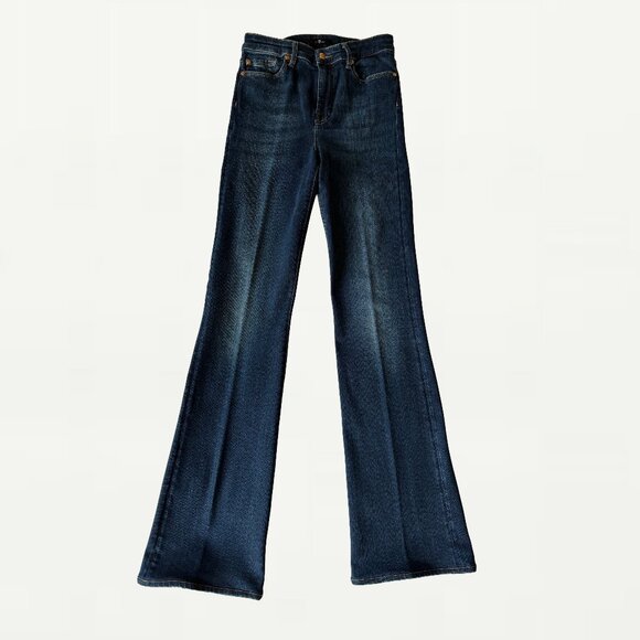 7 For All Mankind Illusion Bootcut Jeans - Picture 1 of 3